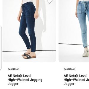 AE Ne(x)t Level High Waisted Jegging Jogger 8 Reg American Eagle